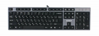 Клавиатура А4-Tech KD300 Silver-Black USB